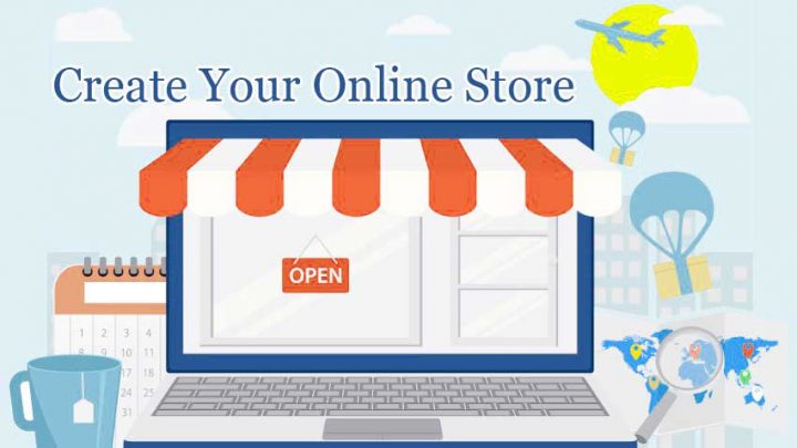 how to create my own online shop for free